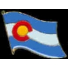 COLORADO PIN STATE FLAG PIN